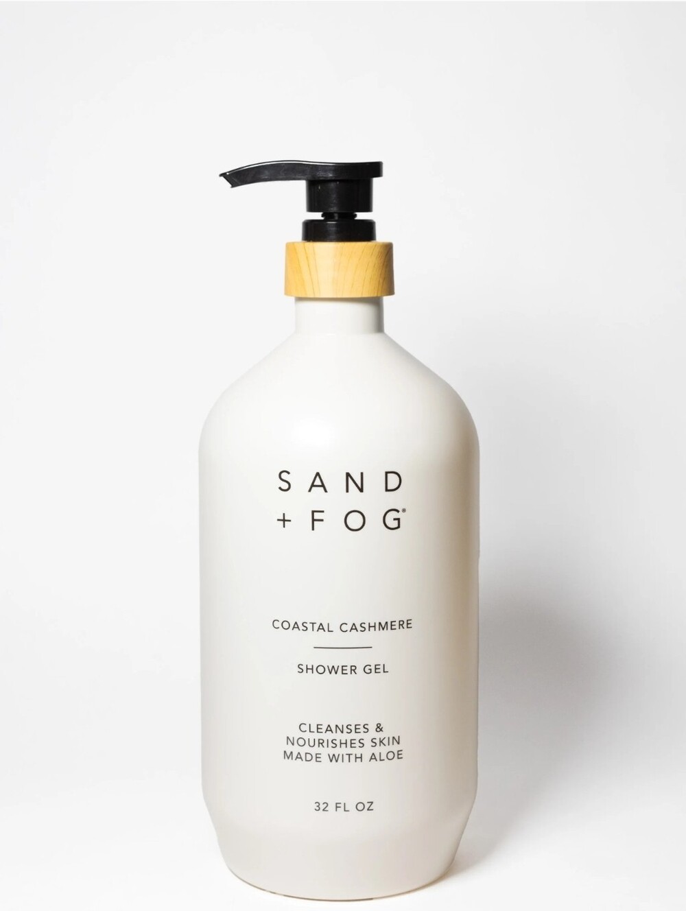 SAND + FOG Coastal Cashmere Shower Gel —  32 Oz NEW Large